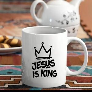 Jesus Is King Mug